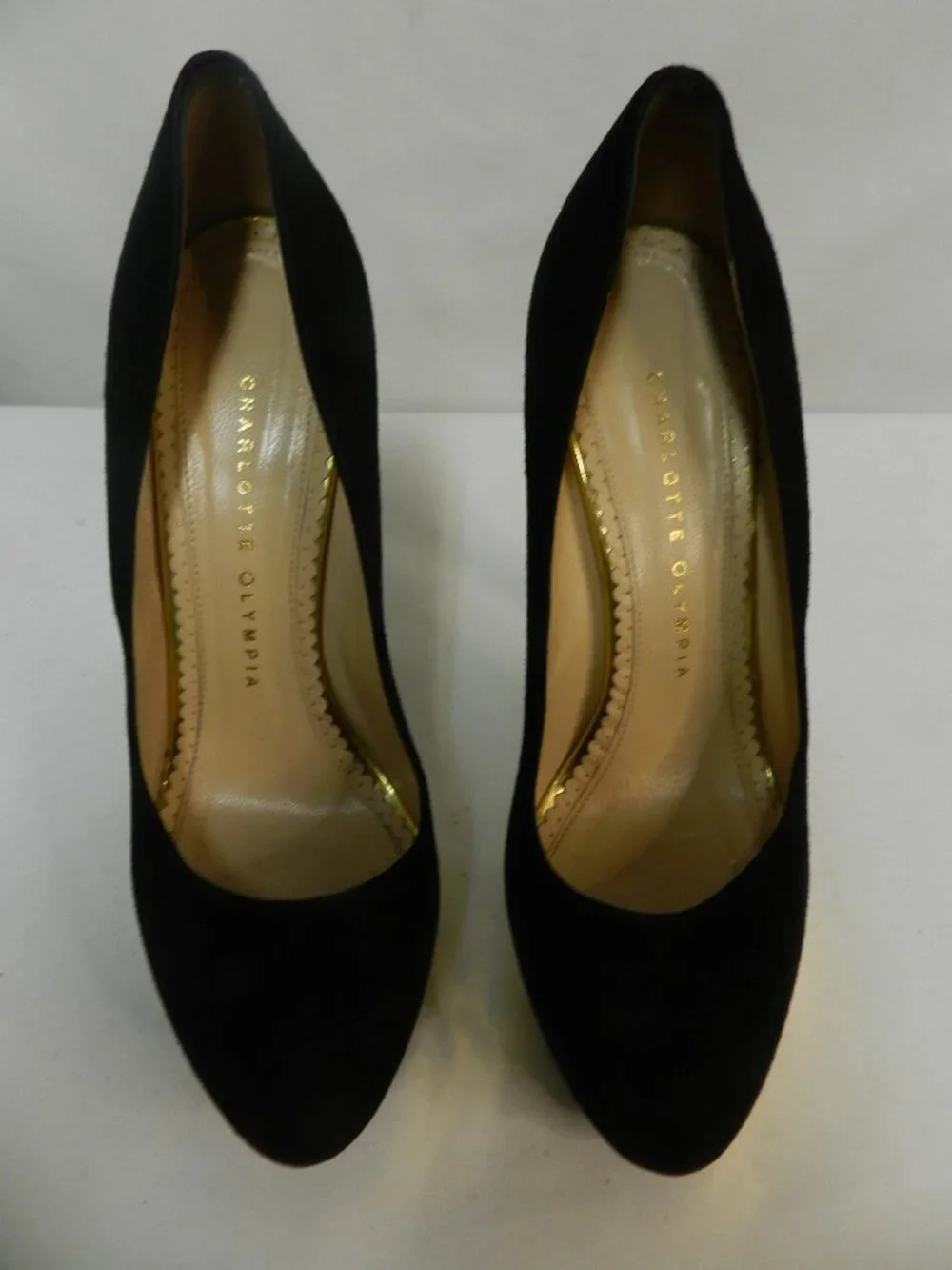 Charlotte Olympia 37 heel front